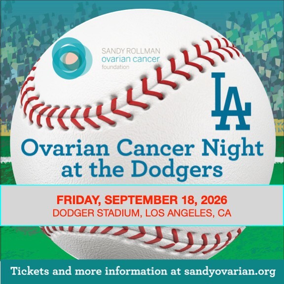 Ovarian Cancer Night at the Dodgers - logo